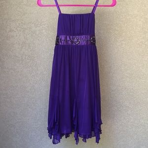 Amy’s Closet Deep Violet Formal Dress